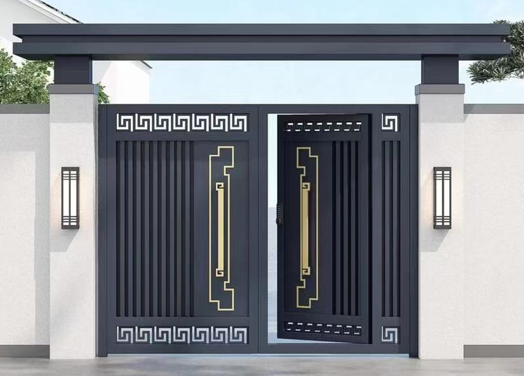 南京新中式別墅大門