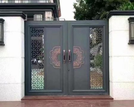 馬鞍山別墅大門定制安裝