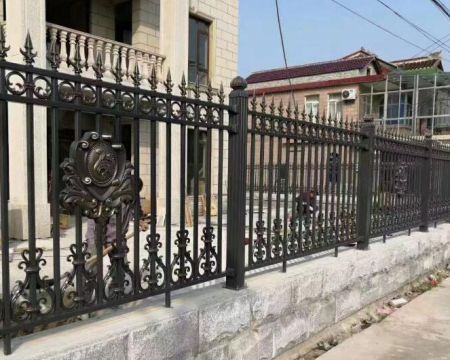 鋁藝圍墻護欄 鋁藝圍墻護欄