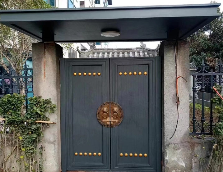 南京別墅庭院圍墻大門